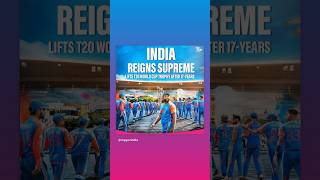 Champions ✌️#teamindia #iccworldcup2024 #icc2024 #trending #youtubeshorts #shortsvideo #shorts