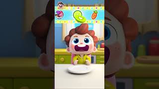 Makan makanan sehat🥬 jangan ngemil 🍩 | Lagu Anak | BabyBus Bahasa Indonesia#babybus  #shorts #lagu