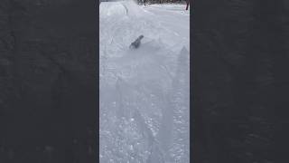 ズッコケたー#snowboarding