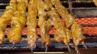 Fengjia Night Market (1) Taiwanese braised dish|Kebab|salty crispy chicken|Taiwanese food