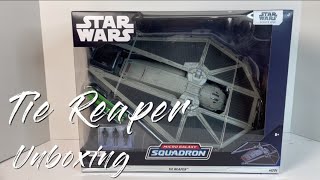 Star Wars Micro Galaxy Squadron Tie Reaper Toy Unboxing and Review