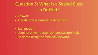 DotNet Interview Questions – Part 3 | Events, Generics & Exception Handling