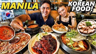 AUTHENTIC Korean Food Tour in MANILA w/ a Korean! (Where KOREANS Eat in MNL) 🇰🇷
