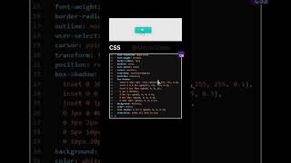 Button animation using Only html and css 😍. #coding #frontendcourse #htmlcss #learnjs #programming