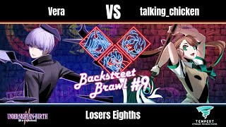 Vera (Byakuya) vs talking_chicken (Nanase) - UNI2 Losers Eighths - Backstreet Brawl #9