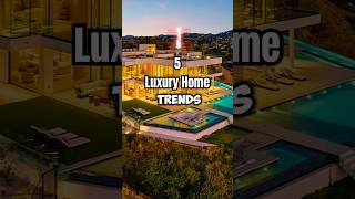 5 Newest Luxury Home Trends in Los Angeles! #top5 #tours #losangeles #hometrends #shorts #edits