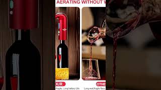 Electric Wine Aerator, Wine Dispenser, Aeration and Decanter Wine Pourer,