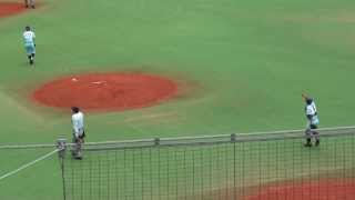 古川旺司（日体荏原高校）投手　2013年 秋季東京都高等学校野球大会
