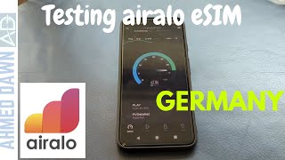 Testing airalo eSIM in Germany | Does Airalo eSIM Work in Germany