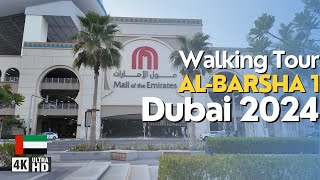 Exploring Al Barsha 1 4K: Complete Walking Tour 2024 | Dubai