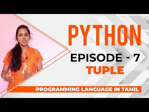 [ Episode-7]#Tuple in Python - Learn Python in Tamil - By Ancy