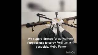 High-Tech Agricultural Drone for Fertilizer & Pesticide Spraying! #FarmInnovation #FarmTech #Farming