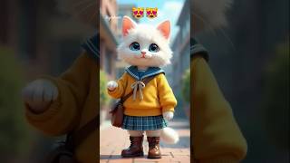 Cute Dancing Cat 😻 #cat #catdance #catvideos #trending #shorts #viral #cartoon #funny #baby #kitten