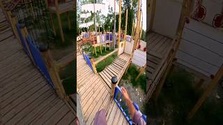 bella ciao playground parkour running pov 🥰😍😜#bellaciao #parkourfreerun #playground #shortslife