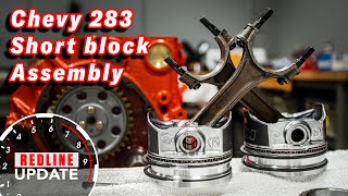 Cams, Cranks, and Pistons: Putting together the short block on our 283 Chevrolet