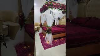 Room Decoration| Fresh Flowers| yazman| Shah Gee Decoration| Pakistan #eventhall #wedding