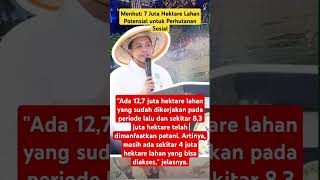 Menhut: 7 Juta Hektare Lahan Potensial untuk Perhutanan Sosial #shorts #beritaterkini