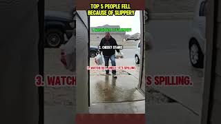 Top 5 people who fell because of slippery floors