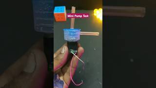 💧Mini Water Pump DIY Project🔧 #shorts