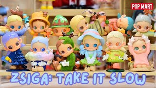 【FIGURES EXPLAINED】ZSIGA: TAKE IT SLOW | POP MART | FULL SET UNBOXING (4K)