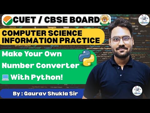 Python Se Karo Binary–Octal–Hexa Conversion in Seconds! 🔥 | By Gaurav Shukla Sir | Techshpere