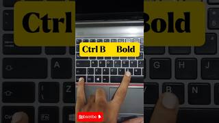How to Use Ctrl + B for Bold Text | Keyboard Shortcut Tips 2025