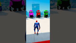 GTA 6 Epic Ragdolls/Spiderman Funny Compilation #379 (GTA5, Euphoria Physics, Funny Moments) #shorts