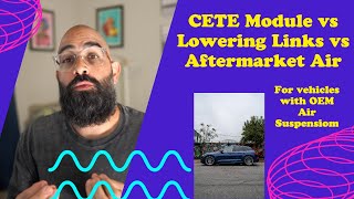 Is the CETE Module right for you? What about Lowering Links? Experience with my B9 SQ5