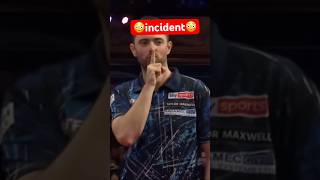 Luke Humphries silencing the crowd😳World Matchplay Darts Dart #throwback live PDC