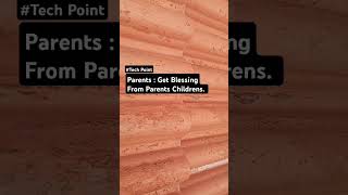 Get blessing from | #trending #getblessing #parents #techpoint #345