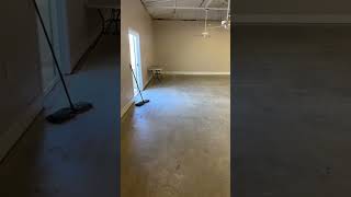 "Transform your garage with ease thanks to Home Depot's affordable Apoxsee epoxy floors! #DIY