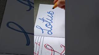 #cursive_handwriting_practice_for_kids #cursivewriting letter L #shorts#shortsfeed