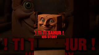 How Ti Ti Ti Sahur Was Born from Bricks! #brainrot   #shorts  #memes  #viral   #story
