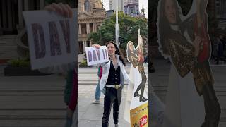 #day11 Standing In One Spot @  #townhall #sydney …with Little Jakey