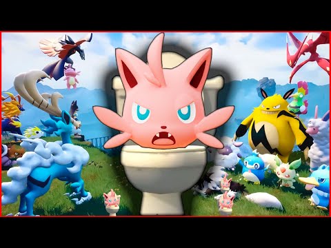 Palworld Cattiva SKIBIDI TOILET Meme Song