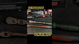 Icon Tools G2 Ratchet vs Matco – Quick Tool Comparison! #icontools #matco #automotivetools  #fyp