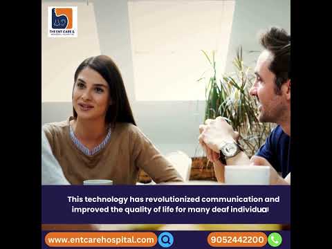 A cochlear Implant | Dr Muzaffar Sharif | ENT CARE and General Hospital