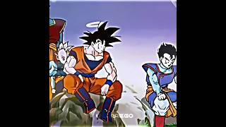 Goku used his 0.1% power to hold z sword ☠️ #dragonballz #dragonball #dbheros #goku #gohan #shorts