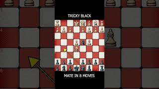 BLACK | MATE IN 8 MOVES #chesspuzzles #solvethepuzzle #chessislife #smartmoves #chesstime #mindgames