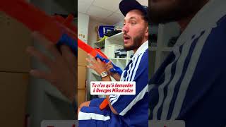 🤩❤️💙 Une visite surprise ce lundi … #shorts #ol #football #ligue1