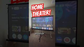 Home Theaters Are Better. 🎬🏠 #aurzenprojector #hometheater