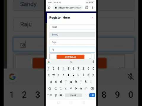 रजिस्टर कैसे करें? AdPayCash
