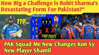 "Pakistan Squad Changes for Champions Trophy 2025"