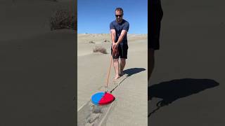 This Giant Magnet Pulled Invisible Metal from the Desert! 🧲😱