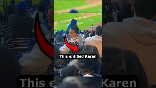 Entitled Karen Uses Fan as Foot Rest