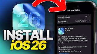 How To Install iOS26 (Public Beta) - Fastest Way