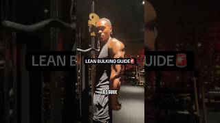 Does a Lean Bulk Actually Build Muscle? #gym #leanbulk #shorts #buildmuscle #fitnesstips #fit
