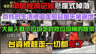 大陸 經濟差透了 大數據顯示今年撿垃圾的人越來越多，而且年輕化 一個垃圾桶要來回被好多人翻撿，失業 降薪 裁員的人群比比皆是