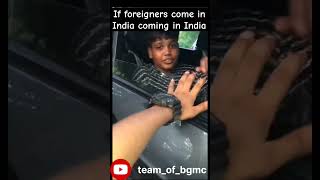 if foreigners come to India #funnyvideo #funny #reel #comedy #subscribe #memes
