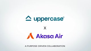 uppercase x Akasa Air   | Smart, Sustainable Cabin Gear for the Crew
